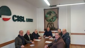 Cambio della guardia nel Sicet Cisl di Lecce: Alessandro Monosi il nuovo segretario provinciale