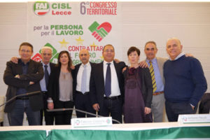 Gianluigi Visconti eletto segretario generale della Fai Cisl di Lecce