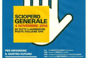 Al via le assemblee sindacali dei lavoratori postali per fermare la privatizzazione di Poste italiane