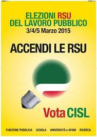 Accendi le RSU. Da oggi al 5 marzo Elezioni RSU con 400 candidati per la Funzione Pubblica della Cisl di Lecce