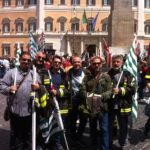 I vigili del fuoco del Salento alla manifestazione nazionale di Roma