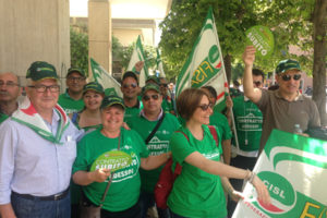 Fisascat Cisl Lecce: massiccia partecipazione allo sciopero del settore sicurezza privata