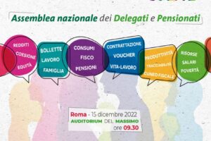 La Cisl di Lecce, all’Assemblea Nazionale dei delegati e pensionati. Roma, 15 dicembre 2022 “Migliorare la manovra, contrattare le riforme”