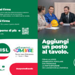 Raccolta firme per la proposta di legge di iniziativa popolare ‘La Partecipazione al Lavoro’-  CONFERENZA STAMPA di presentazione delle iniziative della Cisl di Lecce