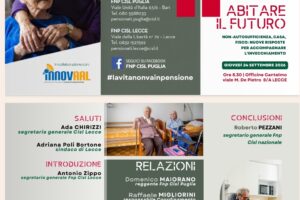INVECCHIAMENTO, CASA E FISCO: A LECCE IL IV SEMINARIO «FELICI & LONGEVI» PER PROGETTARE L’ABITARE DEL FUTURO