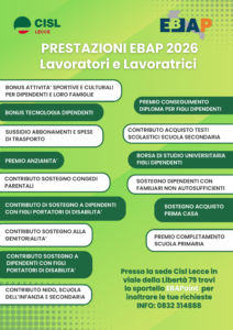 BILATERALITÀ ARTIGIANA A LECCE: LA RETE DEGLI EBAPOINT E IL PIANO PRESTAZIONI PER LAVORATRICI E LAVORATORI BILATERALITÀ ARTIGIANA A LECCE: LA RETE DEGLI EBAPOINT E IL PIANO PRESTAZIONI PER LAVORATRICI E LAVORATORI